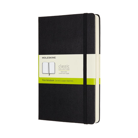 Klasyczny notatnik Moleskine - rozszerzony - duży - twarda oprawa - pusty - czarny