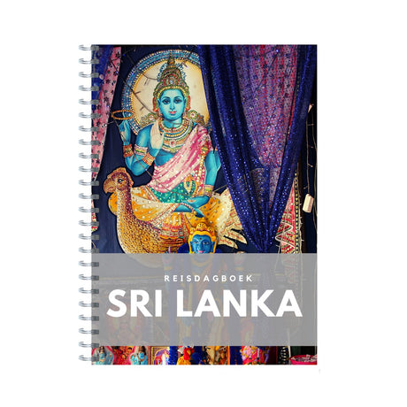Merkloos sans marque reisdagboek sri lanka - schrijf je eigen reisboek