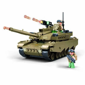 Czołg wojskowy Sluban oef-m1xs zabawki konstrukcyjne dla dzieci od 8 lat - model do budowania - pudełko konstrukcyjne z 314 klockami - m38-b1256