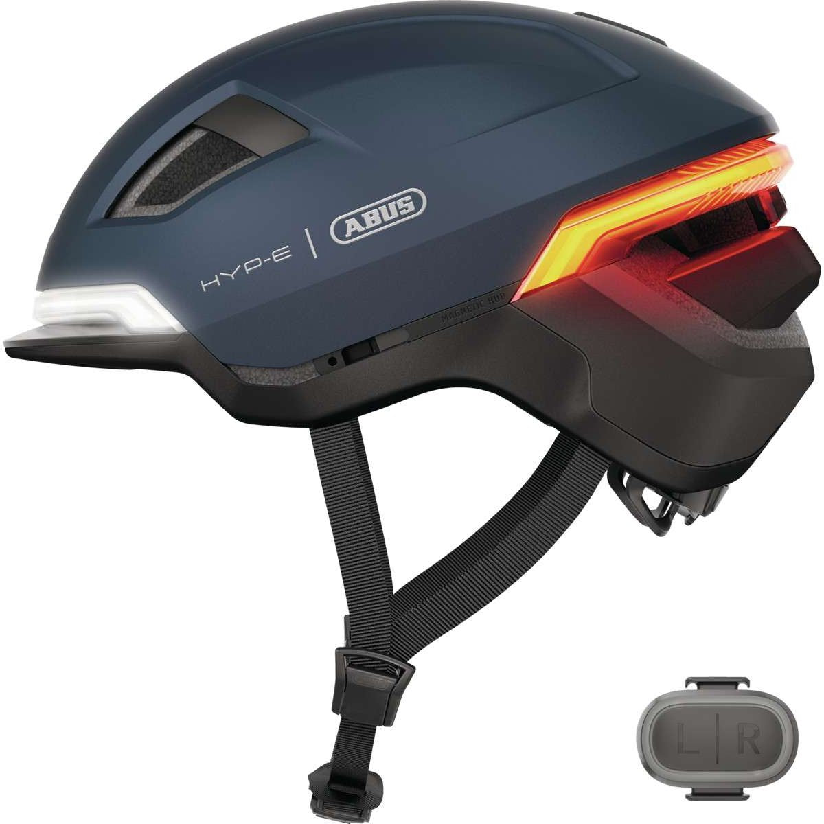 Inteligentny kask Abus hyp-e granatowy s 51-55cm