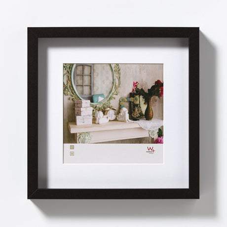 Walther Stockholm - drewniana rama mdf - rozmiar zdjęcia 30x30 cm - kolor czarny