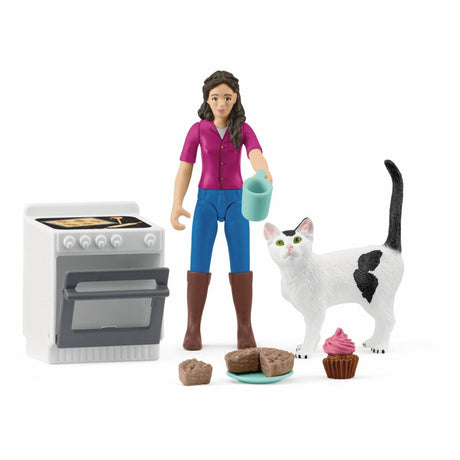 Figurka zabawkowa farma Schleich pieczenie popołudnia 81470 plastik.