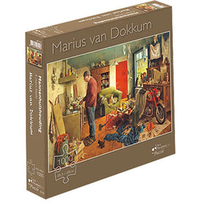 Puzzle Marius van dokkum - męskie gospodarstwo domowe - 1000 elementów