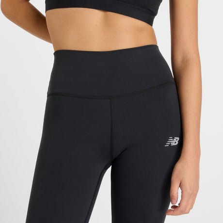 Legginsy New Balance nb Harmony z wysokim stanem 2 damskie spodnie sportowe - czarne