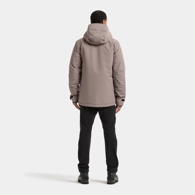 Didriksons stefan usx jkt heren outdoorjas - spice brown m