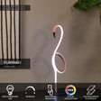 Lucide flamingo - tafellamp - led dimbaar - rgb - roze