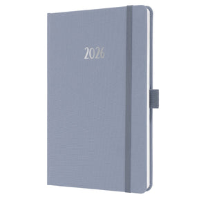 Sigel weekagenda feel 2026 formaat a5 light lilac hardcover