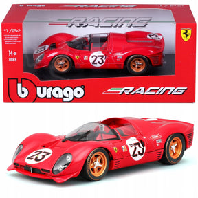 Samochód Bburago Ferrari Race 330 p4 Daytona 67 1:24