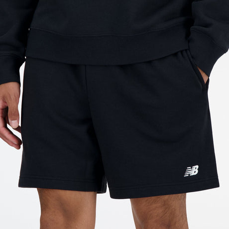 Spodnie sportowe New Balance - szorty - męskie - czarne