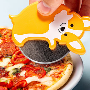 Nóż do pizzy Kikkerland corgi firmy