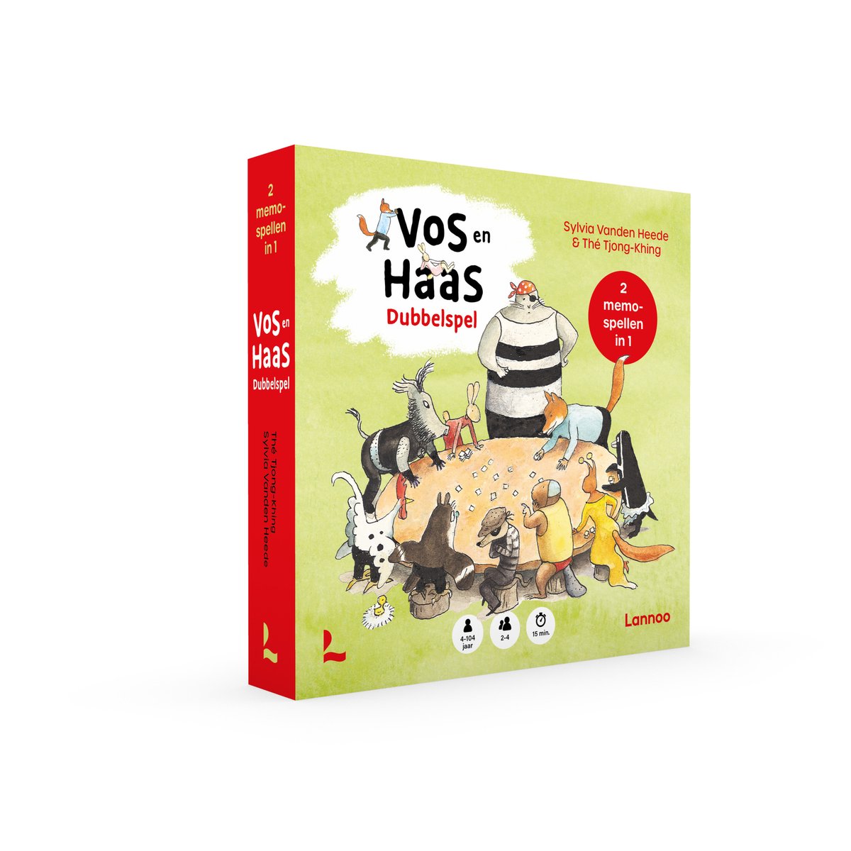 Lis i zając Lannoo - gra podwójna 4+