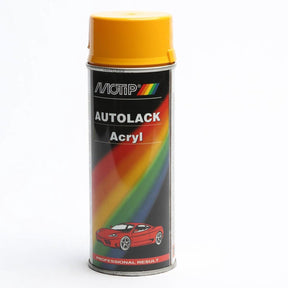 Motip 43290 - puszka lakieru samochodowego - żółta - 400ml