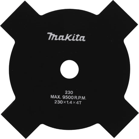 Makita 958501689 snijblad voor bosmaaiers - 200 x 20 x 4t - gras