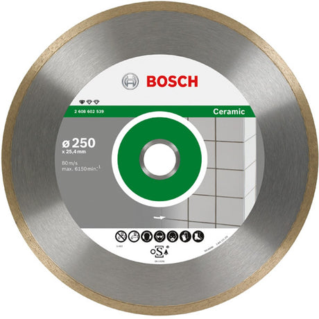 Bosch - diamentowa tarcza do cięcia standardowa do ceramiki 200 x 25,40 x 1,6 x 7 mm