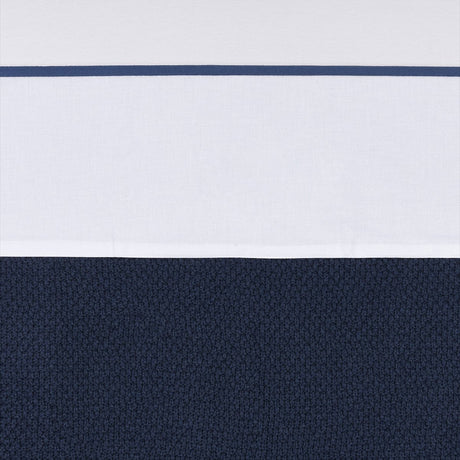 Prześcieradło do łóżeczka dziecięcego Meyco - indygo - 75x100cm - 0,3 tog