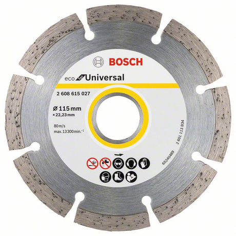Bosch eco do uniwersalnych - tarcza diamentowa - 115 mm - segment