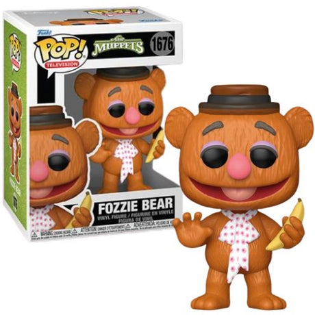 Funko te muppety Fozzie Bear winylowa figurka 1676 unisex pop! - neutralny - standardowy