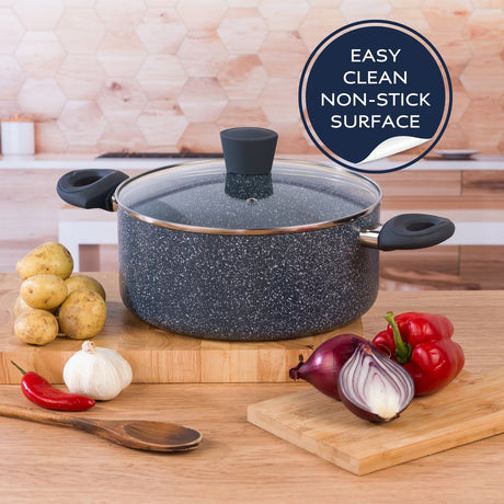 5-częściowy zestaw naczyń kuchennych Russell Hobbs Nightfall Stone