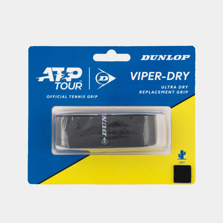 Dunlop Viper Dry Basic Grip czarny - chwyt tenisowy - chwyt do padla - chwyt zamienny