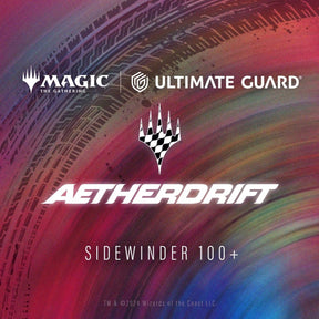 Ultimate guard sidewinder 100+ xenoskin magic: the gathering aetherdrift - solar gearhulk card boxes