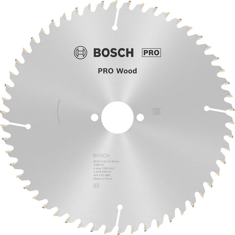 Brzeszczot tarczowy Bosch pro do drewna 216 x 2,6 x 30 mm - 2608838411
