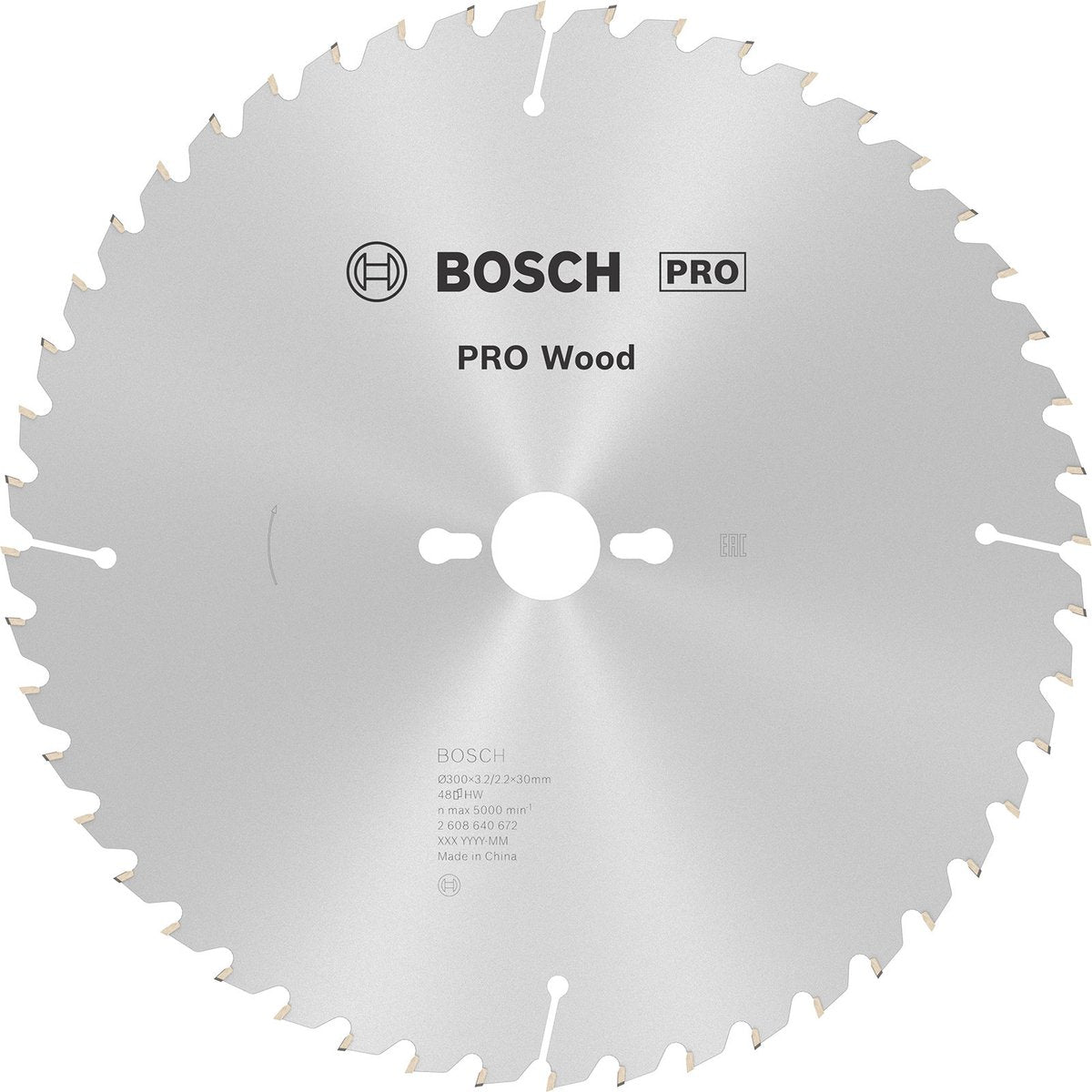 Bosch cirkzb opt t 300x30 20x3.2 48t uw