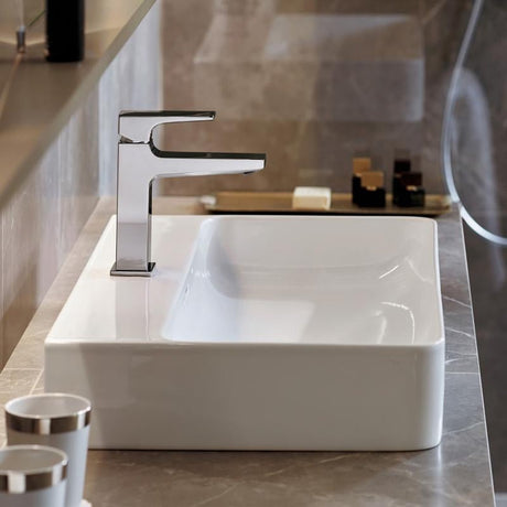 Hansgrohe Metropol jednouchwytowa bateria umywalkowa 110 z korkiem spustowym w kolorze białym matowym