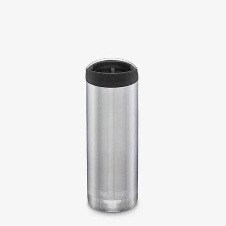 Termos Klean Kanteen ze stali nierdzewnej tk szeroki 473 ml (z zakrętką kawiarnianą) - czarny łupkowy - filiżanka do kawy