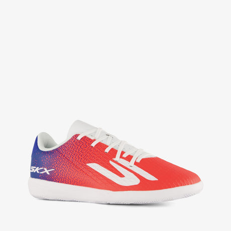 Młodzieżowe buty sportowe chłopięce Skechers skx_2 jr ic - niebiesko-różowe