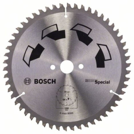 Bosch - brzeszczot specjalny specjalny -190 x 20 x 2,5 mm - 54
