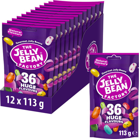 Fabryka żelek Fasola Jelly Beans Factory 36 woreczek z mieszanką (12x113gr)