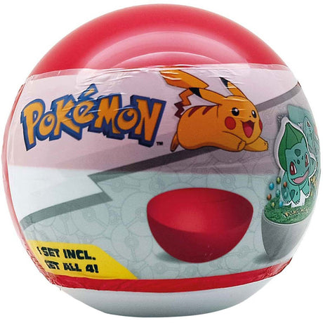 Niemarkowy zestaw zabawnych gumek Sans Marque Pokemon Pikachu.