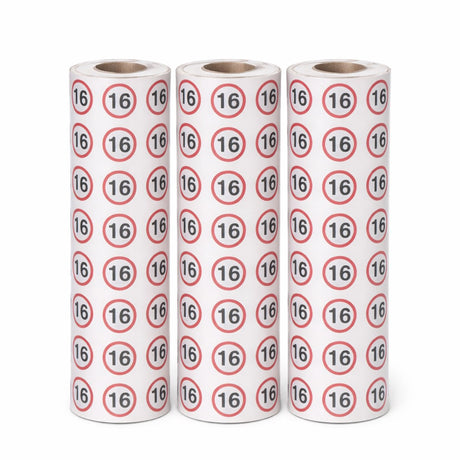 Partytime serpentine 16 3pcs pap