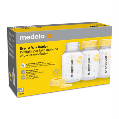 Butelki do przechowywania mleka Medela – wolne od BPA – 150 ml – zestaw 3x 150 ml