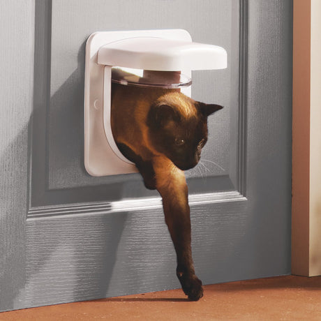 Inteligentna klapka Petsafe Petporte - klapka dla kota - biała - 15,9 x 24,1 x 23,8 cm