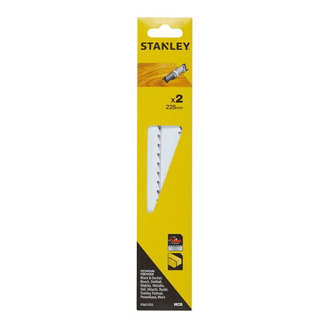Brzeszczoty do pił szablastych Stanley 228 mm z tworzywa sztucznego do drewna