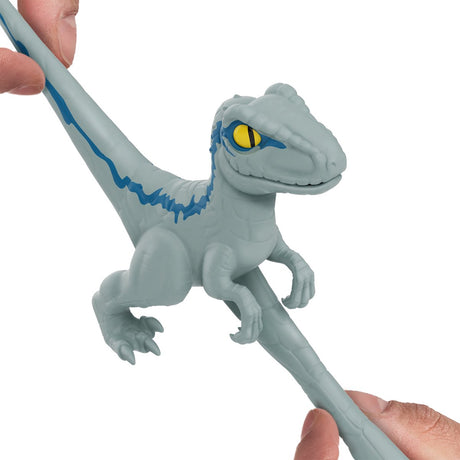 Goo jit zu dinozaur łoś zabawki dino niebieski jurajski świat 14 cm