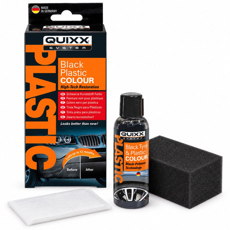 Farba do tworzyw sztucznych Quixx 75 ml czarna