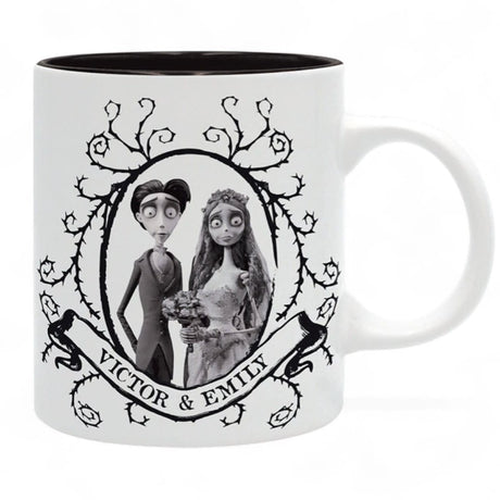 Merkloos sans marque corpse bride victor and emily kop standaard keramiek -