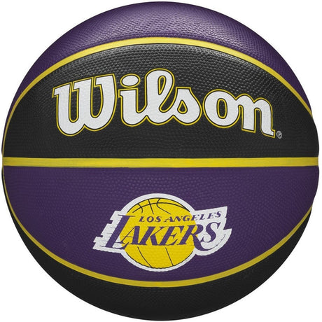 Koszykówka Wilson NBA la Lakers (rozmiar 7) - fioletowo-żółta | rozmiar: 7