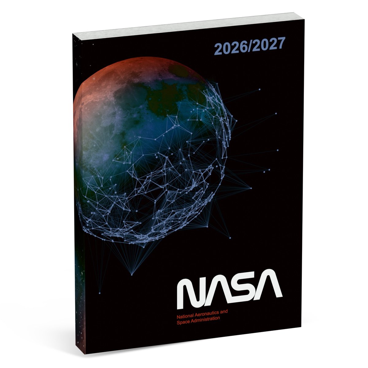 Agenda szkoły NASA 2026 2027 - kolor czarny