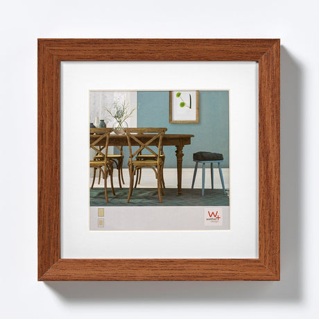 Walther fiorito - rama drewniana mdf - rozmiar zdjęcia 30x30 cm - ciemny dąb