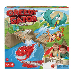 Gry Mattel Gra Chciwy Gator - motoryka mała - gra planszowa