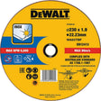 Tarcza tnąca Dewalt dt43909 ze stali nierdzewnej 230mm