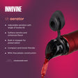 Aerator do wina Innovine™ – aerator uchylny z grafitu
