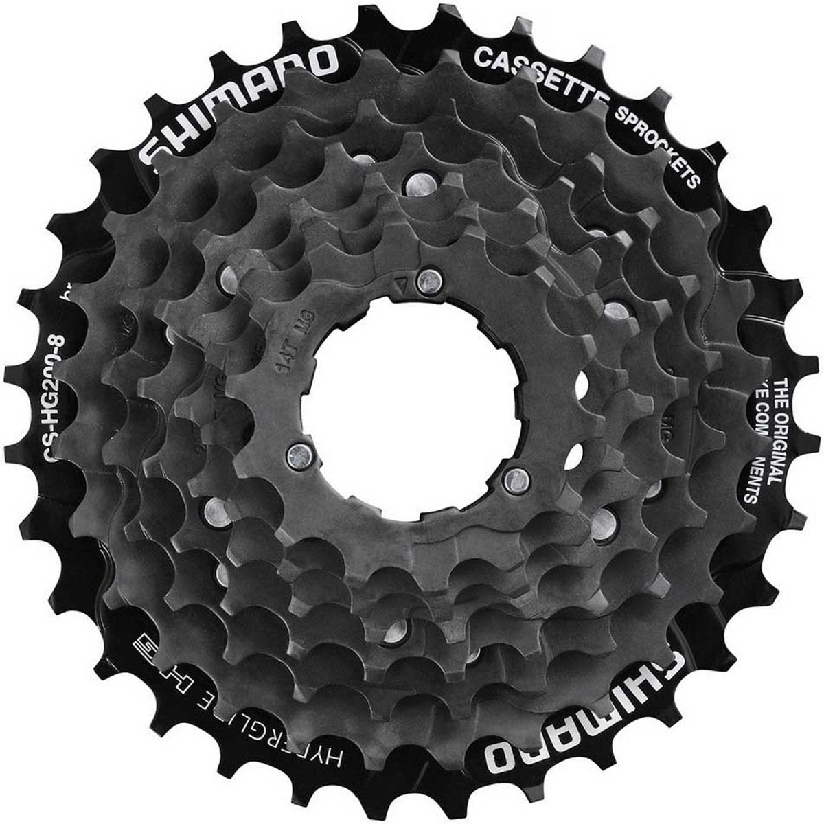 Kaseta rowerowa Shimano cs-hg200-7 – 7-biegowa – 12-32t – hyperglide – czarna