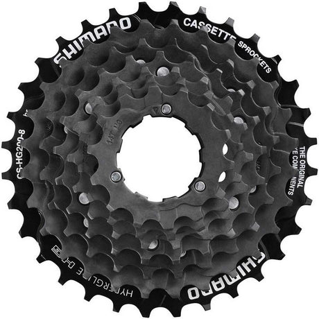 Kaseta rowerowa Shimano cs-hg200-7 – 7-biegowa – 12-32t – hyperglide – czarna