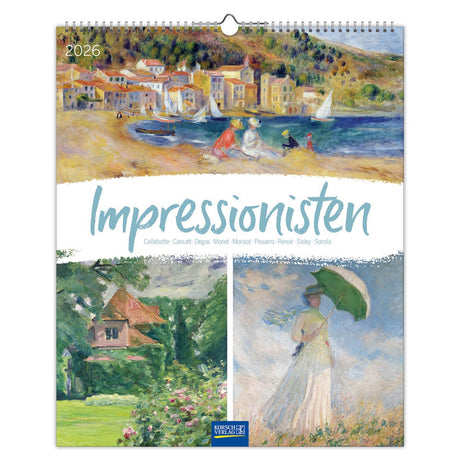 Korsch verlag impressionisten kalender - 2026