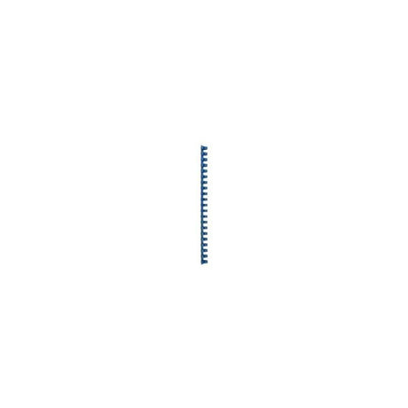 Grzbiety oprawy gbc plastikowe a4 16mm niebieskie 145 kartek