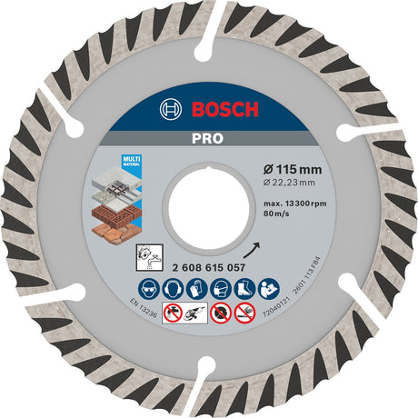 Tarcza diamentowa Bosch uniwersalna 115 22,23